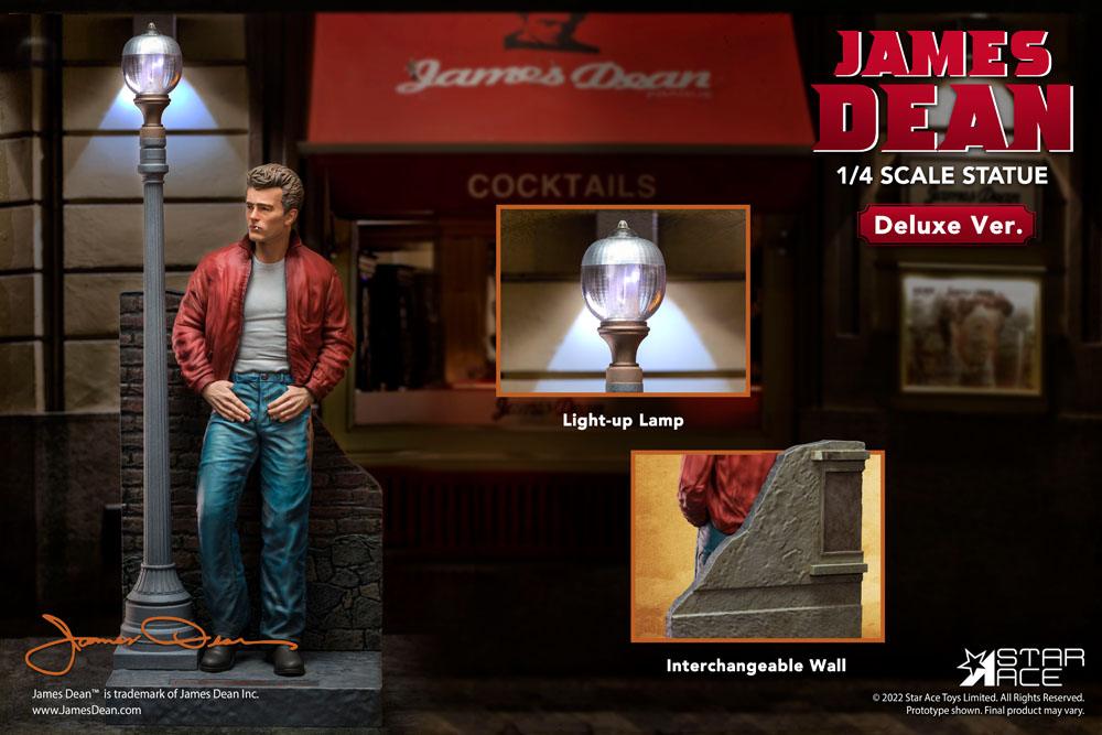 James Dean Superb My Favourite Legend Series Statue 1/4 James Dean (Red jacket) Deluxe Ver. 52 cm P059735