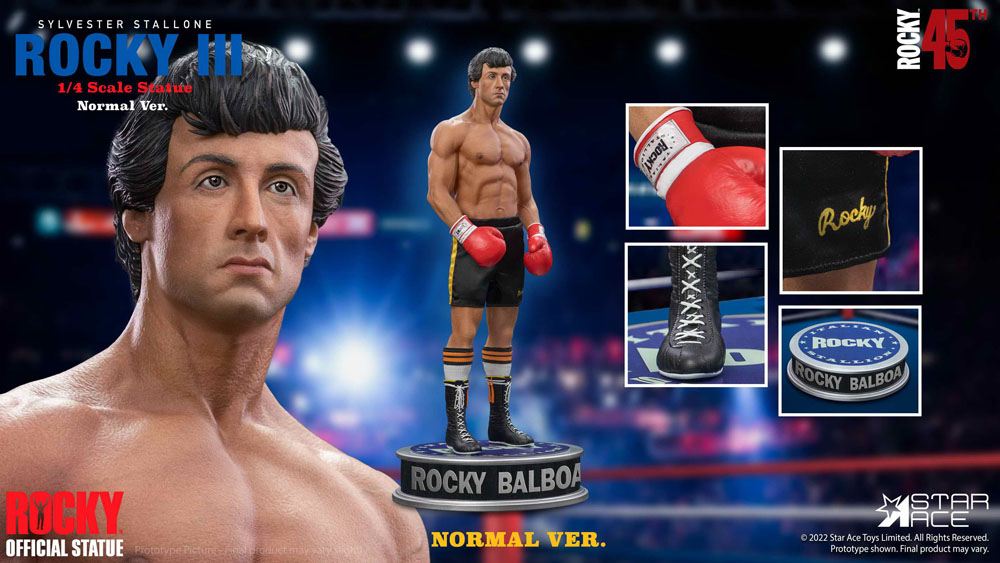 Rocky III Statue 1/4 Rocky Balboa 46 cm P059736
