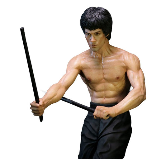 Enter the Dragon Movie Statue 1/6 Bruce Lee Kali Sticks Fight Normal Basement Version 30 cm P068790