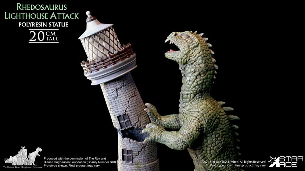 The Beast from 20,000 Fathoms Resin Statue 1/8 Ray Harryhausens Rhedosaurus 20 cm P068555