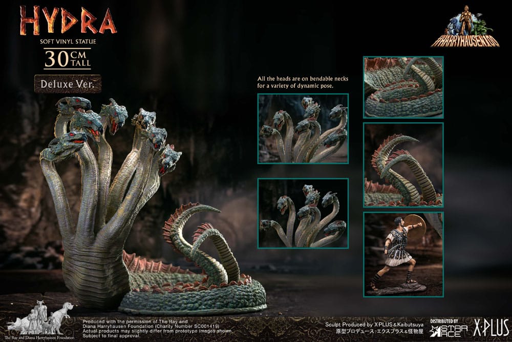 Jason and the Argonauts Soft Vinyl Statue Hydra Deluxe Version 30 cm P059741