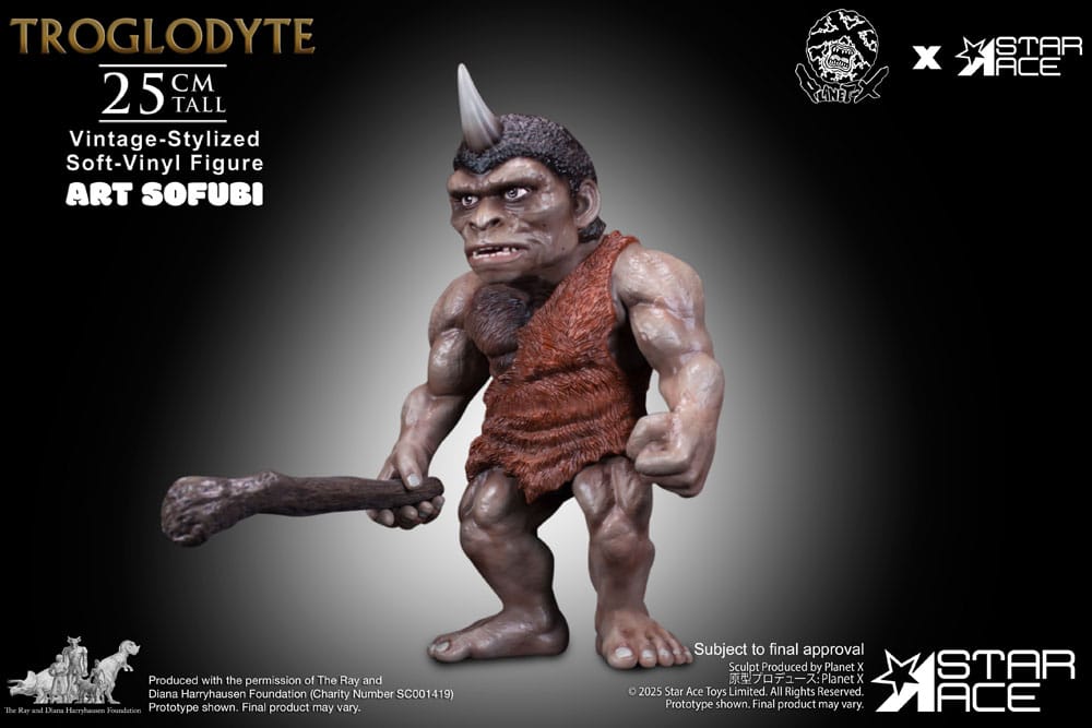 Ray Harryhausen Soft Vinyl Statue Troglodyte (Vintage-Style) 25 cm P067645