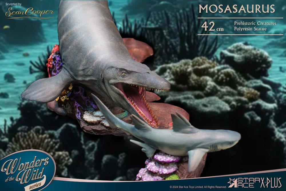 Wonders of the Wild Statue Mosasaurus (DX) 42 cm P059753