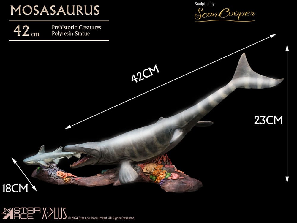 Wonders of the Wild Statue Mosasaurus (DX) 42 cm P059753