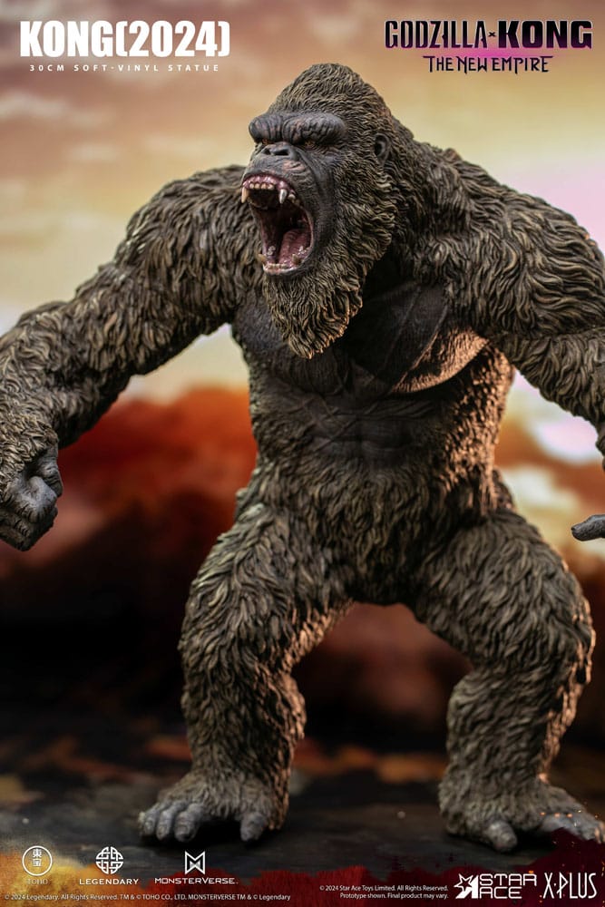 Godzilla vs. Kong: The New Empire Soft Vinyl Statue Kong 30 cm P059755