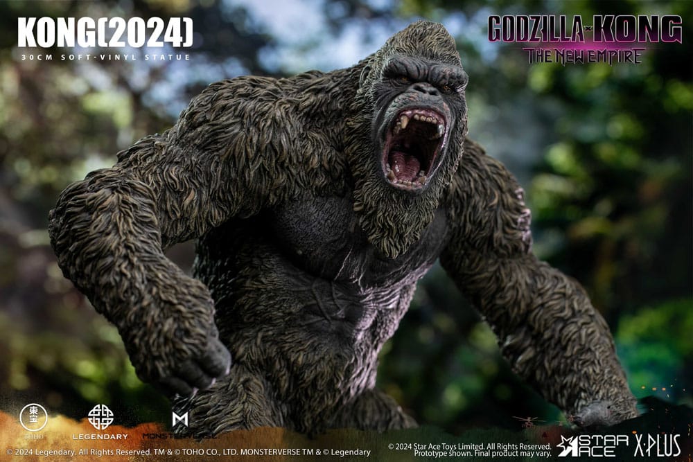 Godzilla vs. Kong: The New Empire Soft Vinyl Statue Kong 30 cm P059755