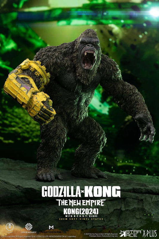 Godzilla vs. Kong: The New Empire Soft Vinyl Statue Kong with B.E.A.S.T. Glove 30 cm P059756