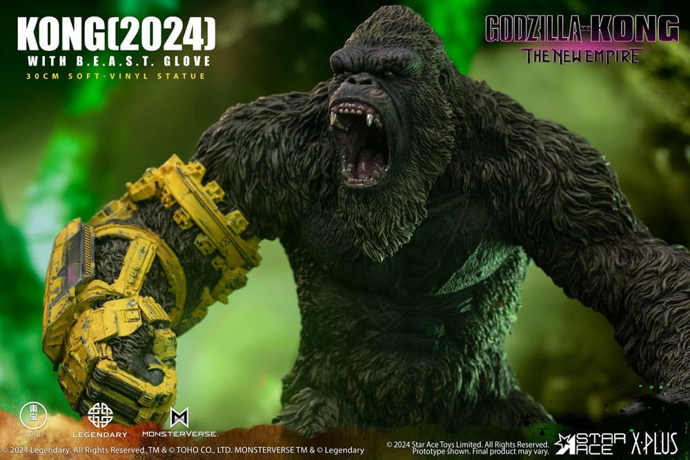 Godzilla vs. Kong: The New Empire Soft Vinyl Statue Kong with B.E.A.S.T. Glove 30 cm P059756