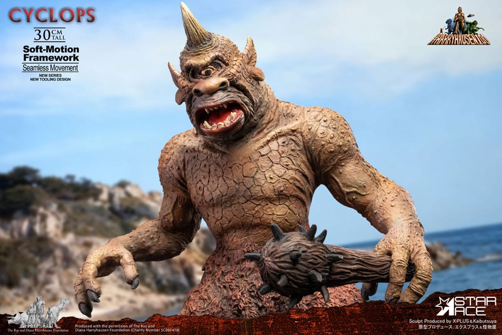 Ray Harryhausen Soft-Motion Series Statue Cyclops 30 cm P068556