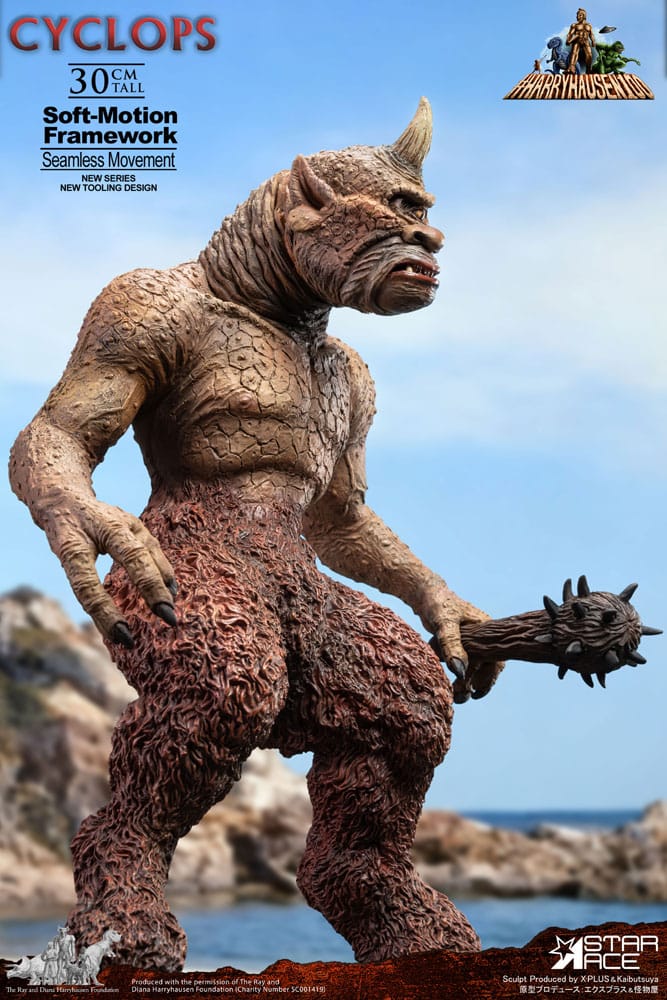 Ray Harryhausen Soft-Motion Series Statue Cyclops 30 cm P068556