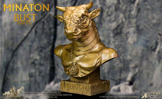 Ray Harryhausen Soft Vinyl Statue Minaton Bust 50 cm P059768