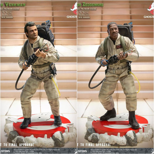 Ghostbusters Statues 1/8 Peter Venkmann + Winston Zeddemore Twin Pack 22 cm P059774