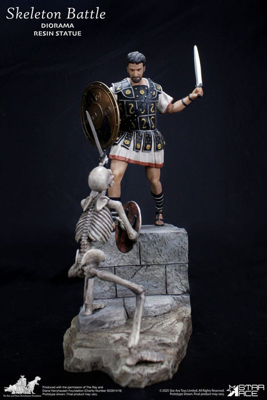 Ray Harryhausen Diorama 1/8 Skeleton Battle Scene 30 cm P059776