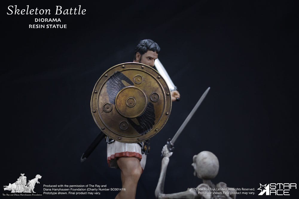 Ray Harryhausen Diorama 1/8 Skeleton Battle Scene 30 cm P059776