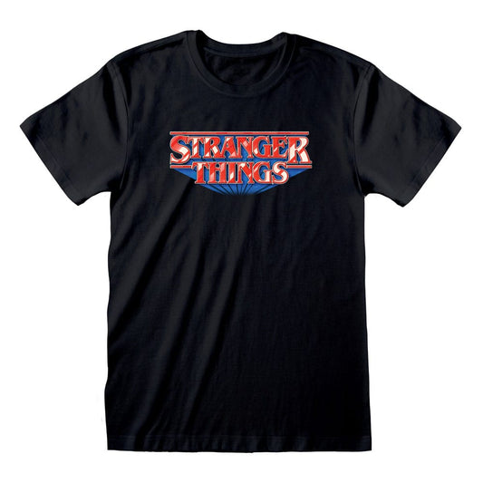 Stranger Things T-Shirt Retro Logo Size L P068076