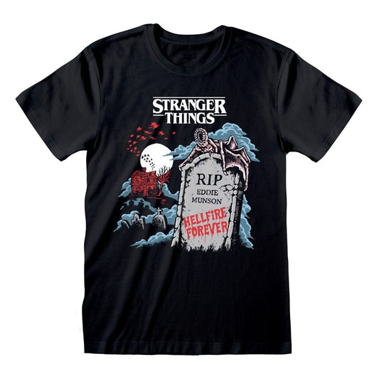 Stranger Things T-Shirt RIP Eddie Size M P068127