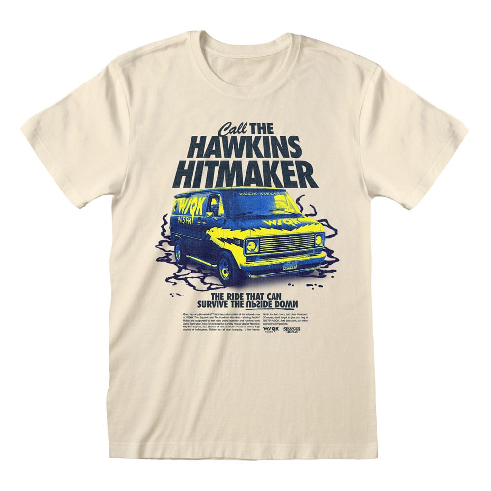 Stranger Things T-Shirt Call the Hawkins Hitmaker Size M P068132
