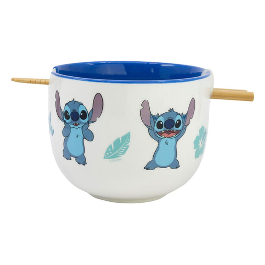 Lilo & Stitch Ramen Bowl with Chopsticks Stitch P059851