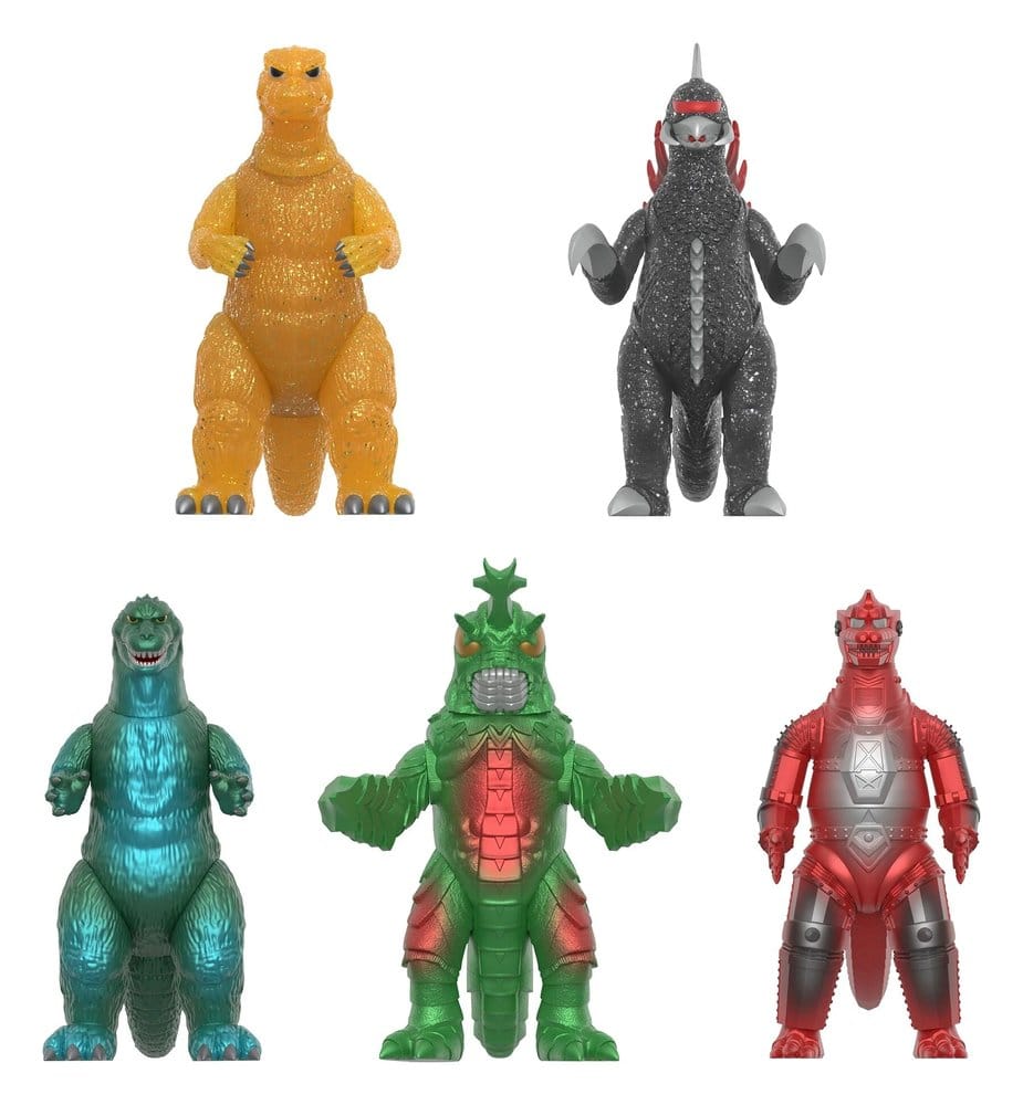 Godzilla Toho (Metallic) Action Figure Blind Box Wave 5 Display (12) P076160