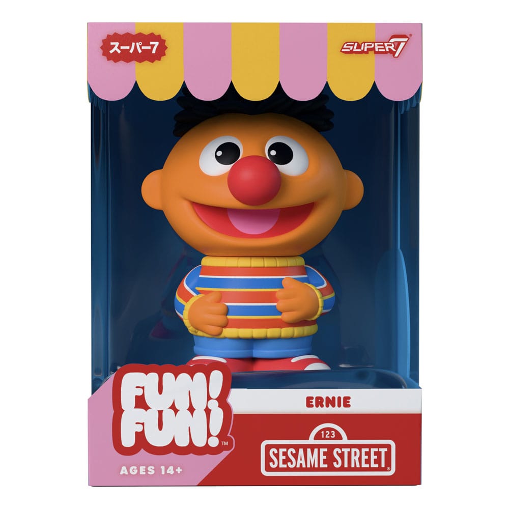 Sesame Street FUN! FUN! Vinyl Action Figure Wave 02 Ernie 13 cm P068798