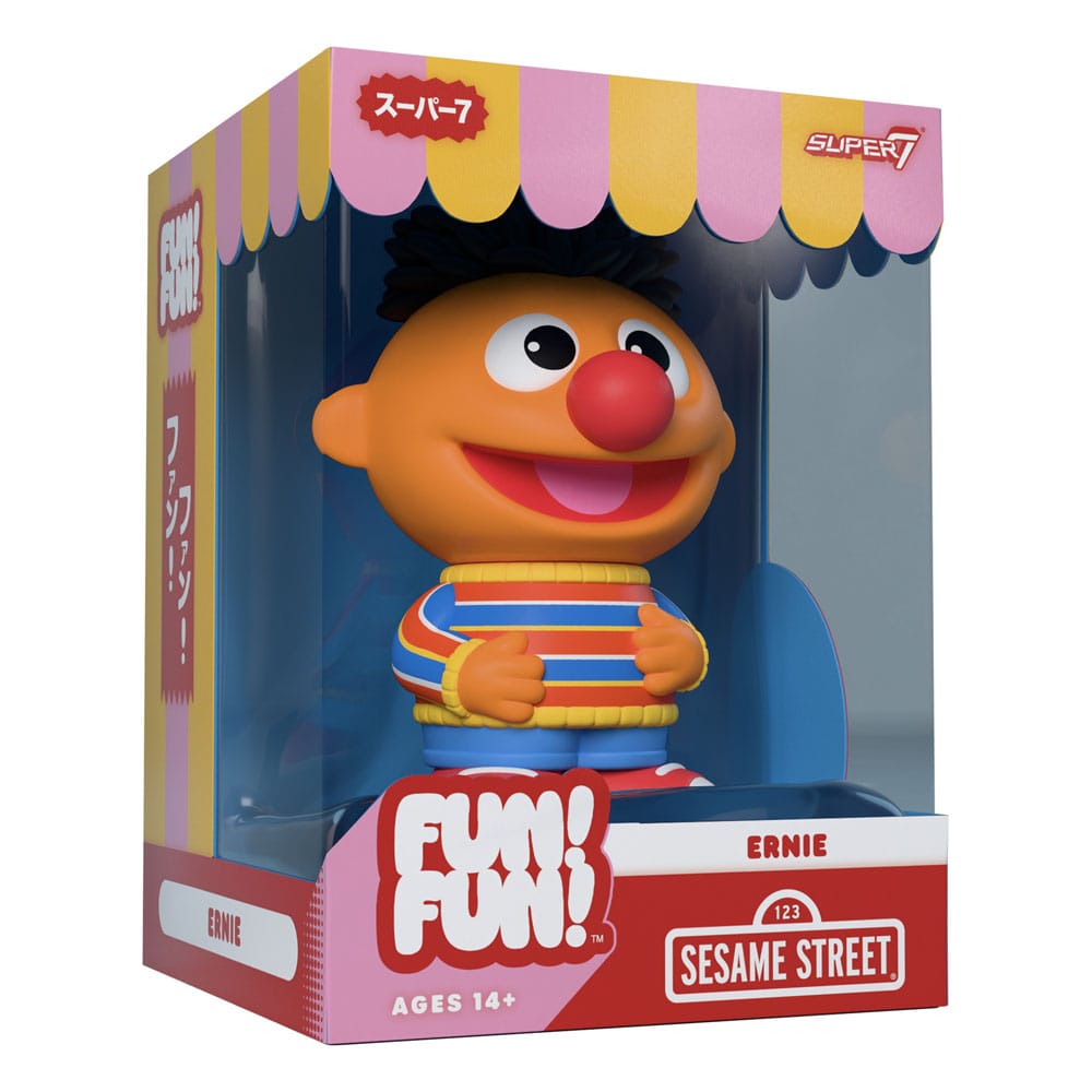 Sesame Street FUN! FUN! Vinyl Action Figure Wave 02 Ernie 13 cm P068798