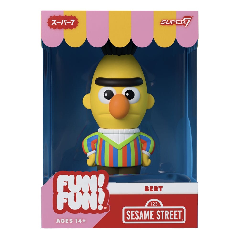 Sesame Street FUN! FUN! Vinyl Action Figure Wave 02 Bert 13 cm P068799