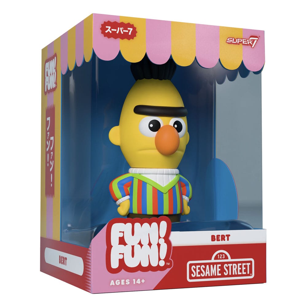 Sesame Street FUN! FUN! Vinyl Action Figure Wave 02 Bert 13 cm P068799