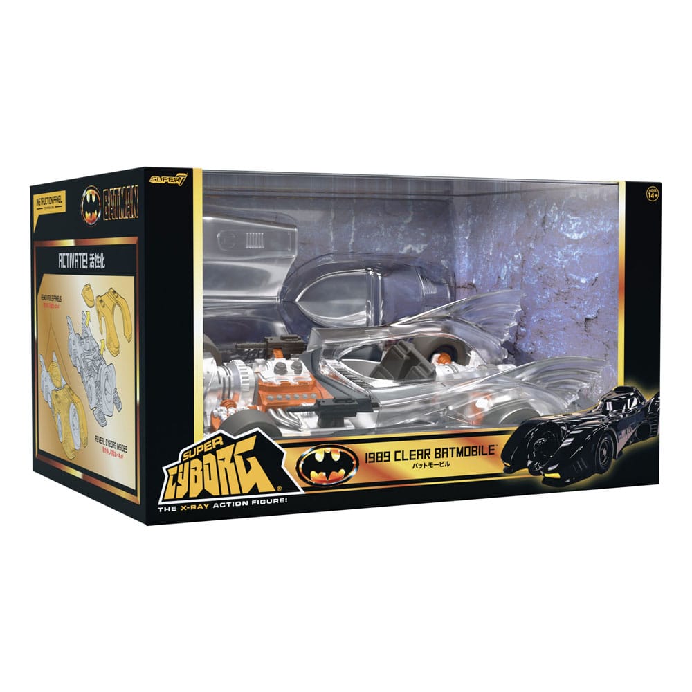 Batman 1989 Super Cyborg Vehicle Batmobile 1989 (Clear) 35 cm P068826