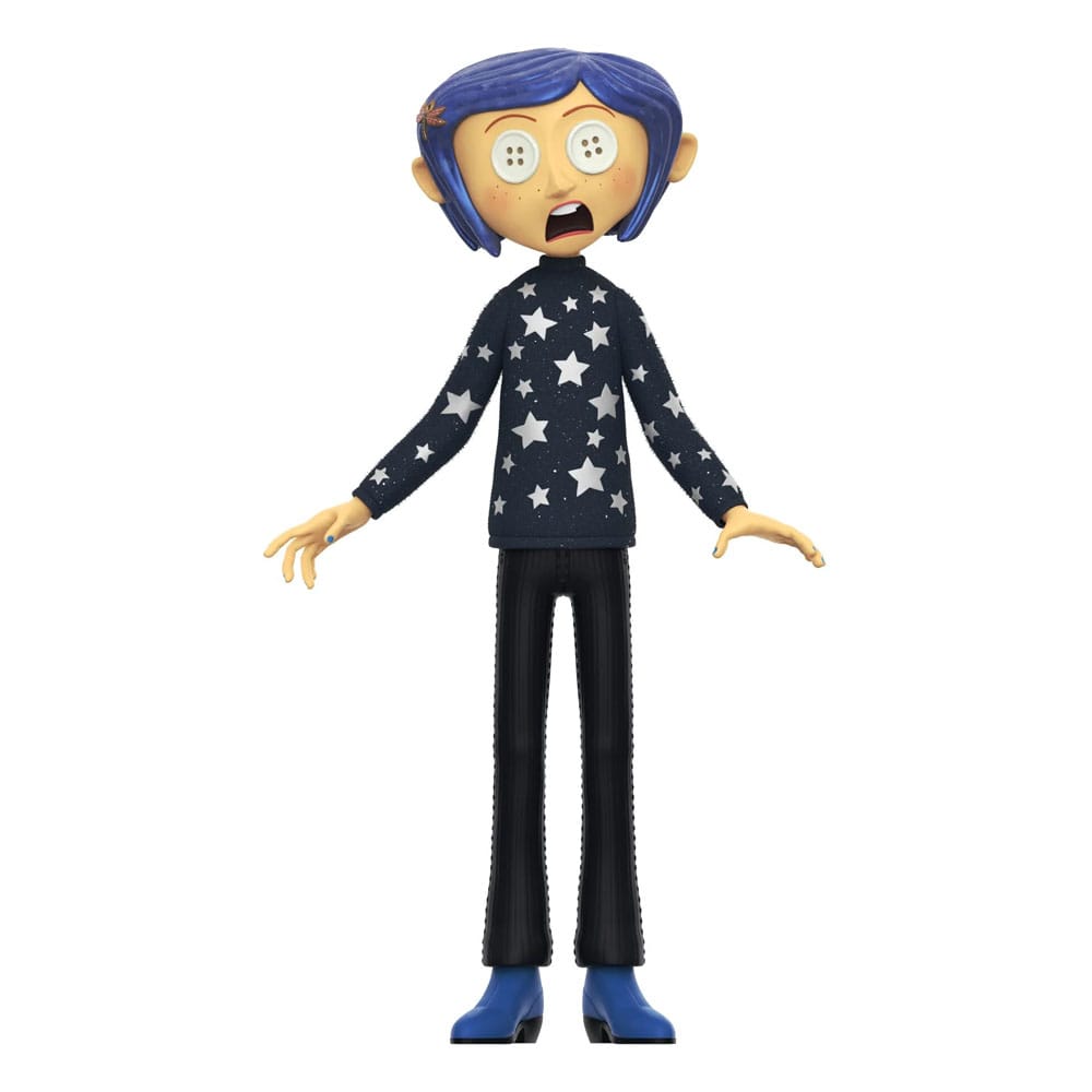 Coraline Supersize Vinyl Action Figure Coraline (Button Eyes) 40 cm P060005