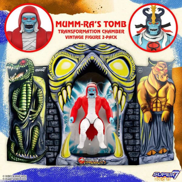Thundercats Vintage Collection Action Figures 2-Pack Mumm-Ra's Tomb 14 cm P060122
