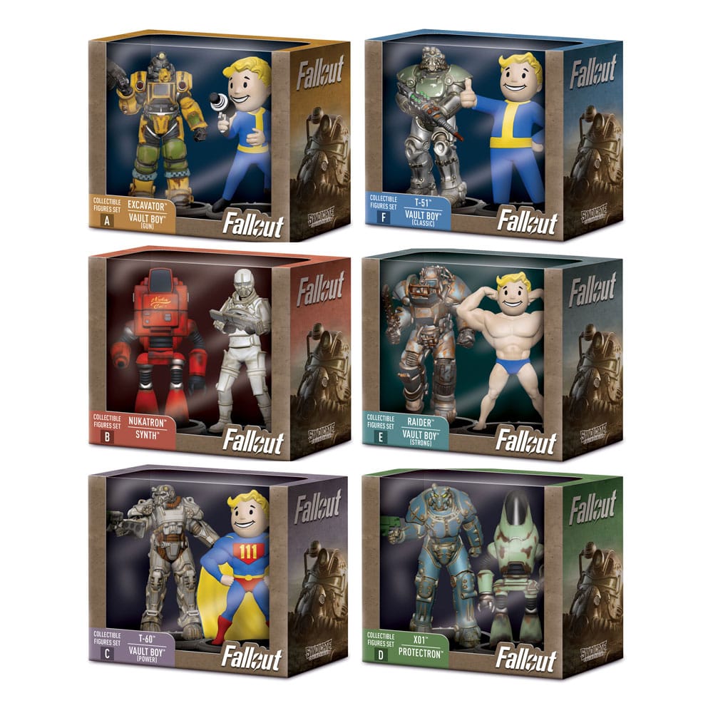 Fallout Mini Figures 2-Pack 7 cm Assortment (6) P060209
