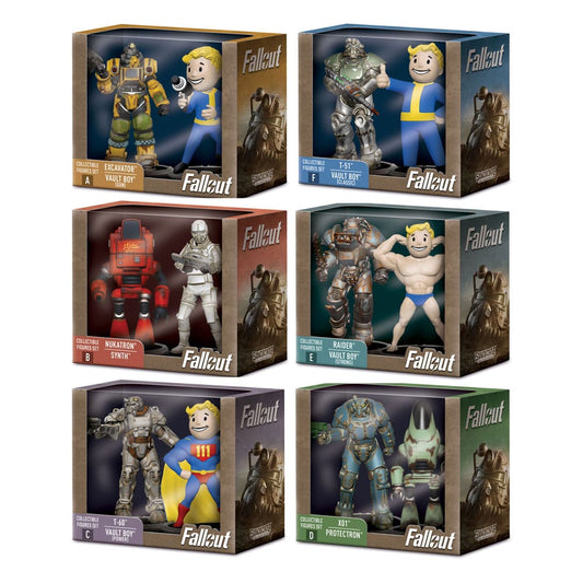 Fallout Mini Figures 2-Pack 7 cm Assortment (6) P060209