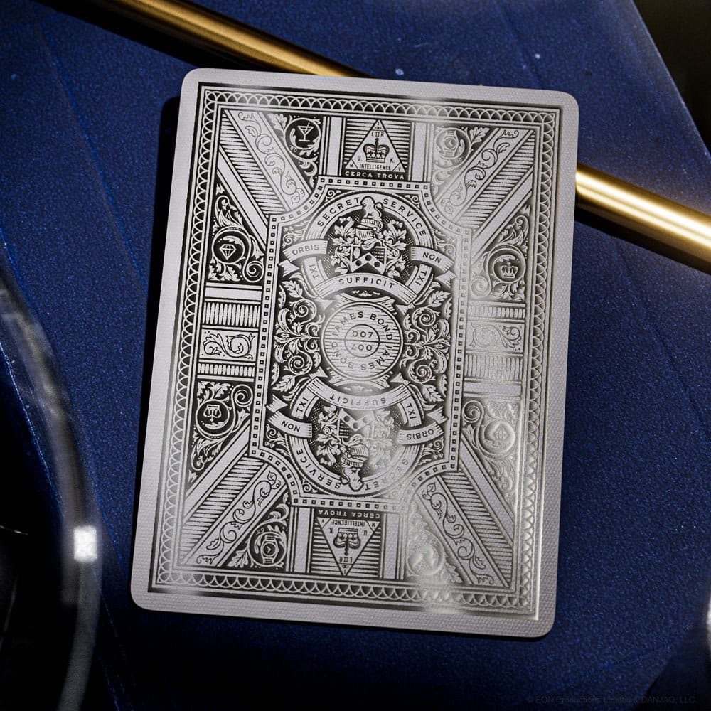 James Bond Playing Cards Silver Edition P060249
