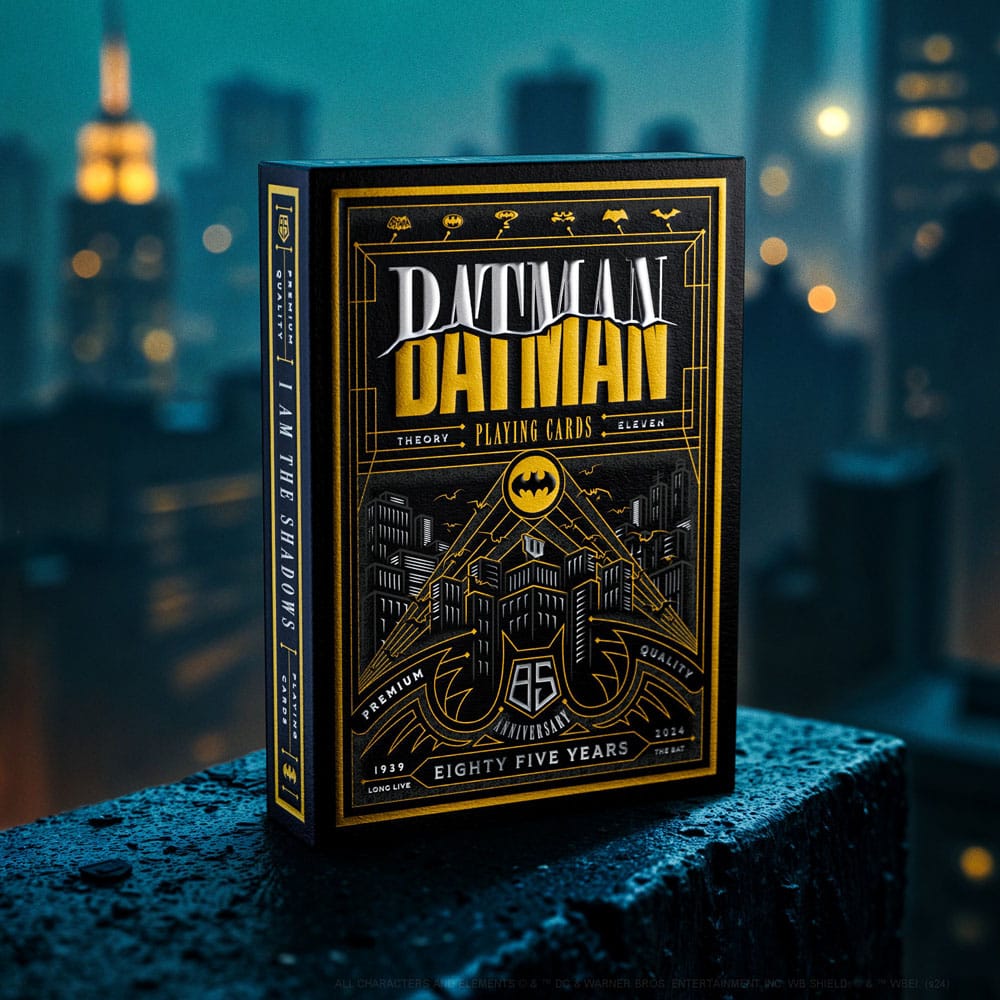 BATMAN 85TH ANNIVERSARY PLAYING CARDS P060256