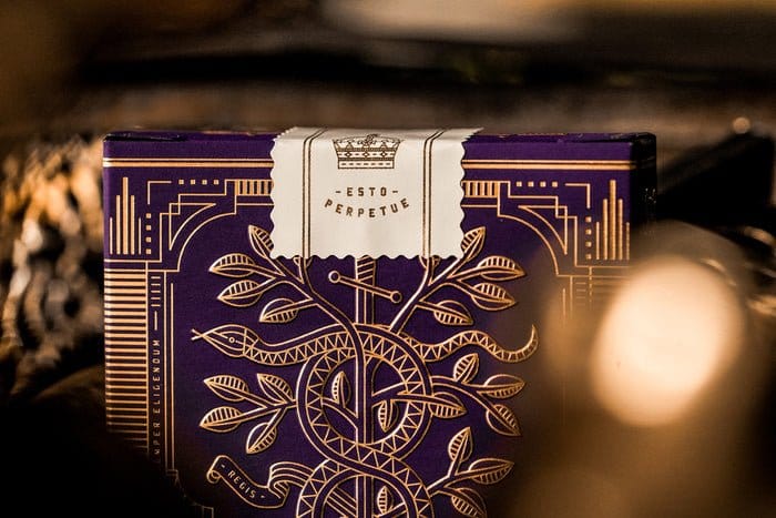 Theory 11 Playing Cards Monarch Purple P070942