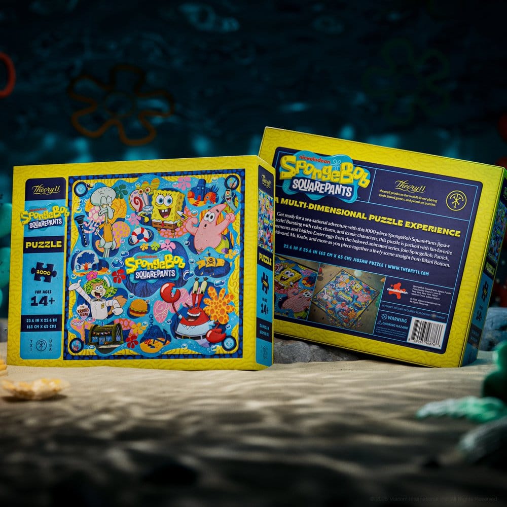 SpongeBob SquarePants multi-dimensional puzzle (1000 pieces) P071024