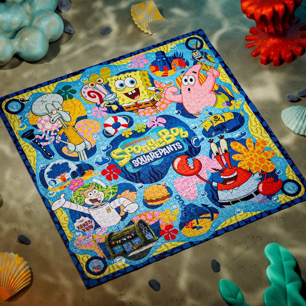 SpongeBob SquarePants multi-dimensional puzzle (1000 pieces) P071024