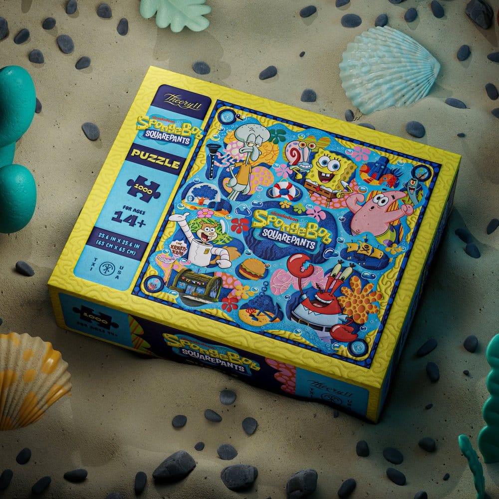 SpongeBob SquarePants multi-dimensional puzzle (1000 pieces) P071024