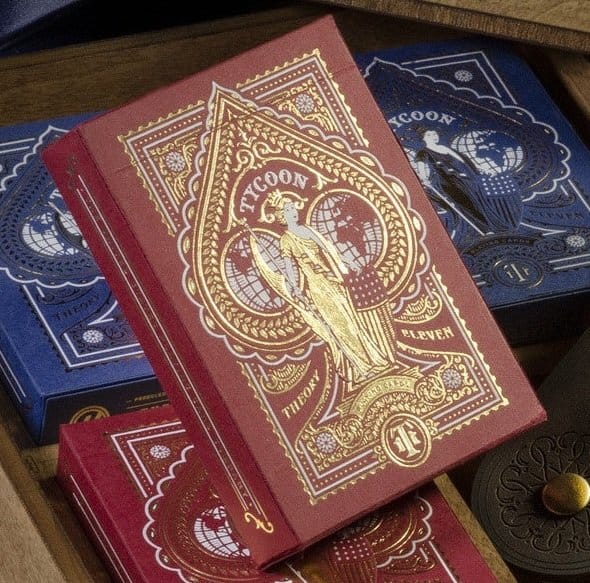 Theory 11 Playing Cards Tycoon Red P070951