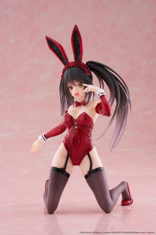 Date A Live V PVC Statue Desktop Cute Figure Kurumi Tokisaki Bunny Ver. 13 cm P060356