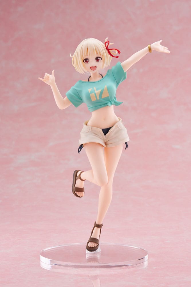 Lycoris Recoil Coreful PVC Statue Chisato Nishikigi Hawaiian Ver. 18 cm P060359