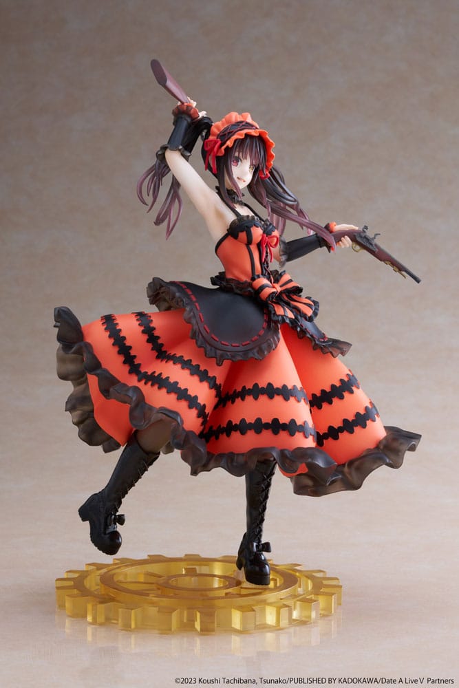 DATE A LIVE IV AMP+ PVC STATUE KURUMI TOKISAKI (ZAFKIEL) REISSUE 20 CM