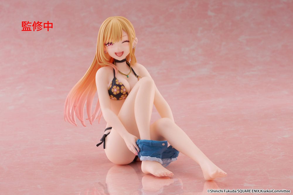 My Dress-Up Darling PVC Statue Desktop Cute Figure Marin Kitagawa Measured Swimsuit Ver. 13 cm P060370