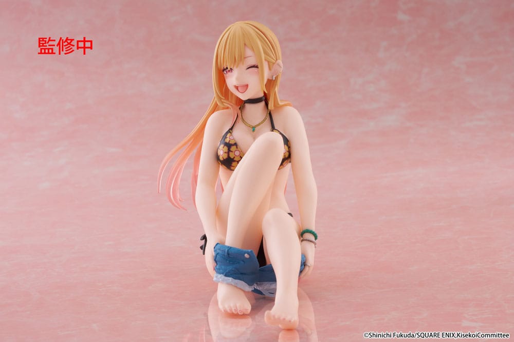 My Dress-Up Darling PVC Statue Desktop Cute Figure Marin Kitagawa Measured Swimsuit Ver. 13 cm P060370