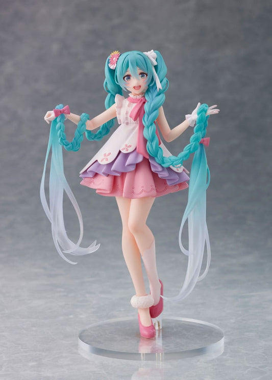 HATSUNE MIKU PVC STATUE HATSUNE MIKU WONDERLAND RAPUNZEL VER. 18 CM