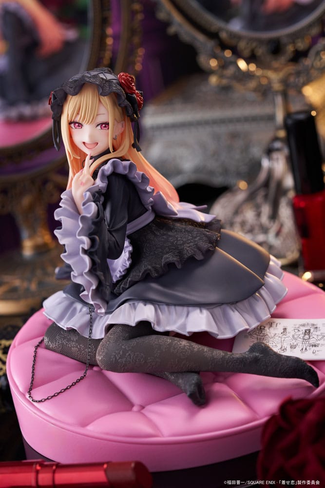 MY DRESS UP DARLING AMP+ PVC FIGURE MARIN KITAGAWA DRESS OF SHIZUKU KUROE VER. 1