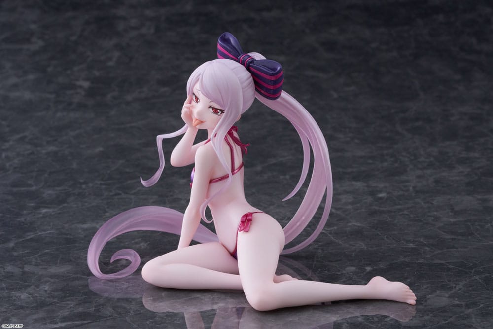 Overlord PVC Statue Desktop Cute Figure Shalltear Swimsuit Ver. 13 cm P060390