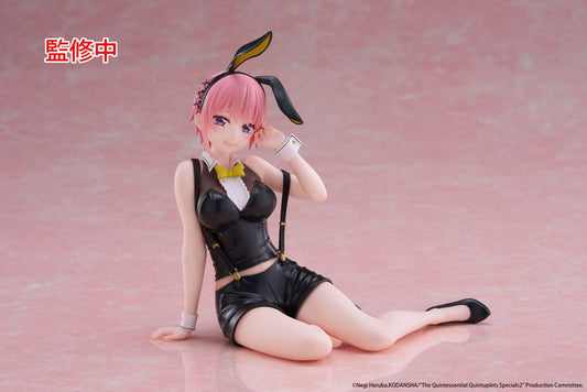 The Quintessential Quintuplets 3 PVC Statue Desktop Cute Figure Ichika Nakano Bunny Ver. 13 cm P060394