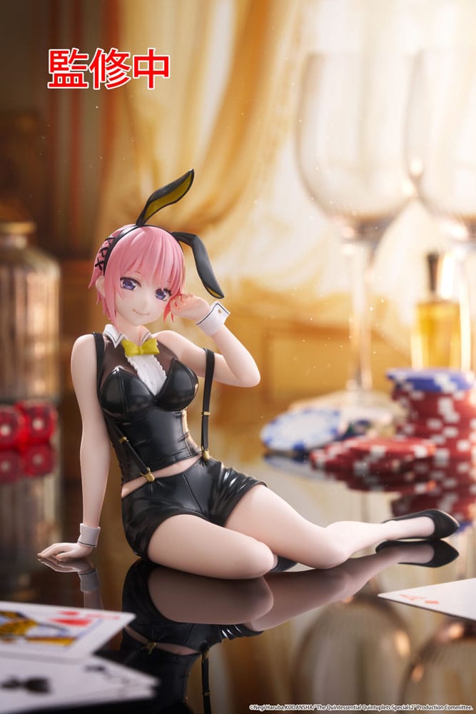 The Quintessential Quintuplets 3 PVC Statue Desktop Cute Figure Ichika Nakano Bunny Ver. 13 cm P060394