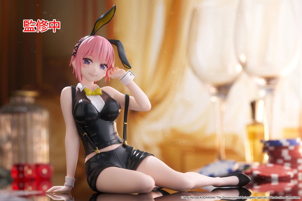 The Quintessential Quintuplets 3 PVC Statue Desktop Cute Figure Ichika Nakano Bunny Ver. 13 cm P060394